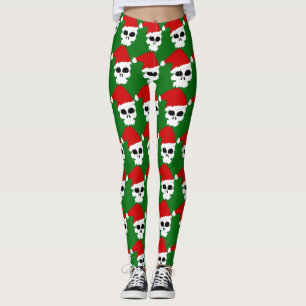 gothic skull leggings kerst