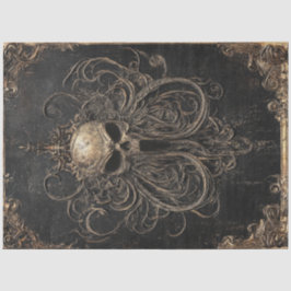 Gothic Skull Tissuepapier