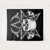 Gothic Skull Trio Wandkleed (Voorkant (horizontaal))