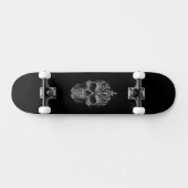 Gothic Skull Unisex Skateboard (Horz)