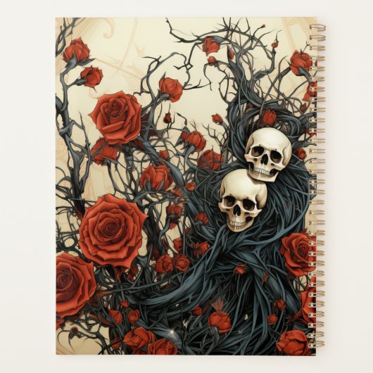 Gothic Skulls & Roses (Dos)