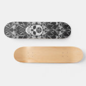 Gothic Skulls Skateboard (Horizontaal)