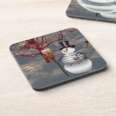 Gothic Snowman Onderzetters (Linkerzijde)