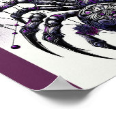 Gothic Spider: Halloween web van intriges Poster (Hoek)