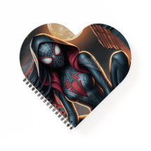 Gothic Spider Hero Heart Notitieboek