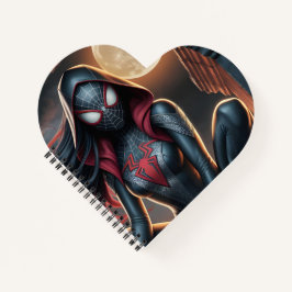 Gothic Spider Hero Heart Notitieboek