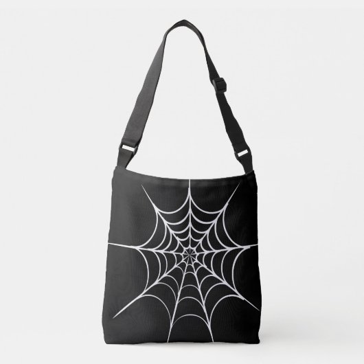 Gothic Spider Web Bag Crossbody Tas (Voorkant)