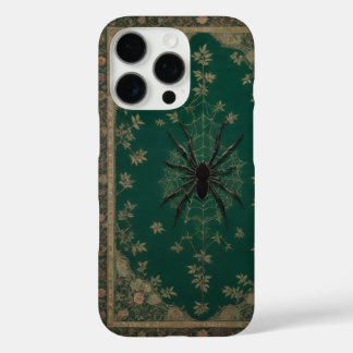 Gothic Spin en Vintage Bloem Tapijt Telefoon Hoes