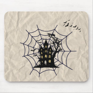 Gothic Spinnenweb Muismat - Halloween Bureaublad 