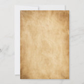 gothic spooky halloween uitnodiging (Achterkant)