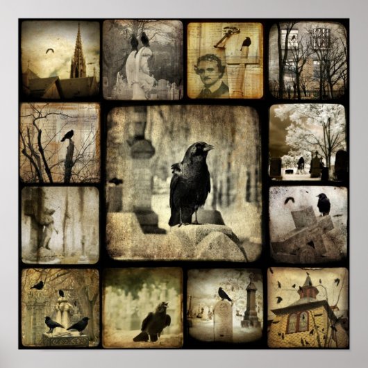 Gothic Squares Poster (Voorkant)