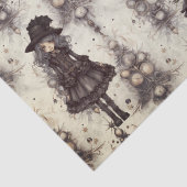 Gothic Steam Punk alternatief kerst fee Tissuepapier (Detail)