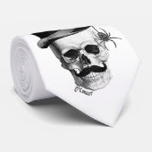 Gothic Steampunk bachelor party Stropdas (Opgerold)