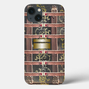 Gothic Steampunk Leather Trunk CricketDiane iPhone 13 Hoesje