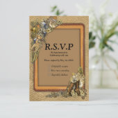 Gothic - Steampunk RSVP - Lijst van lederen vaartu (Staand voorkant)