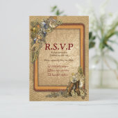 Gothic - Steampunk RSVP - Lijst van lederen vaartu (Staand voorkant)