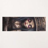 Gothic Steampunk Yoga Mat | Unique Dark Fantasy (Voorkant (horizontaal))