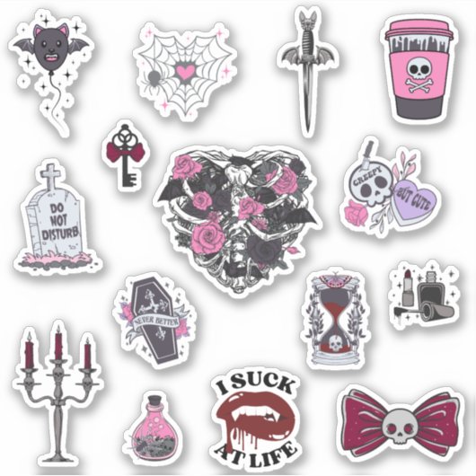 Gothic Sticker (Voorkant)