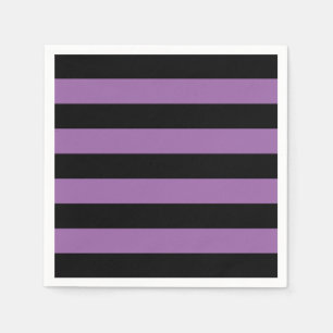 Gothic Stripes Halloween Birthday Paper Napkins Servet