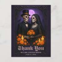 Gothic Suiker Skull Koppel Trouw Dank Je