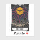 Gothic Sun Tarot Sticker (Vel)