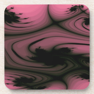 Gothic Swirls Cork Onderzetter
