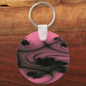 Gothic Swirls Sleutelhanger (Voorkant)
