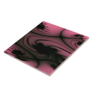 Gothic Swirls Tile Tegeltje