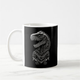 Gothic T-Rex Dinosaur Koffiemok
