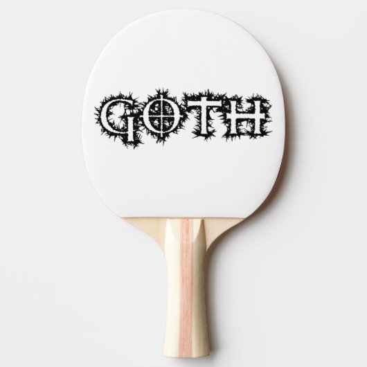 Gothic Tafeltennisbatje (Voorkant)