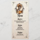 Gothic Thanksgiving Flat Menu (Voorkant)