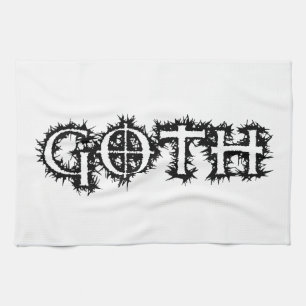 Gothic Theedoek
