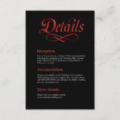 Gothic - Till Death Do Us Part beroemd gemaakt doo Informatiekaartje (Voorkant)