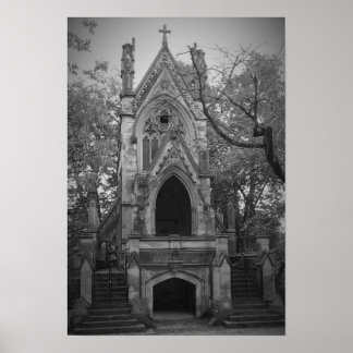 Gothic Tomb Poster
