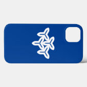 Gothic Tri-blade Case-Mate iPhone Case (Achterkant (horizontaal))