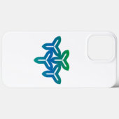 Gothic Tri-blade Case-Mate iPhone Case (Achterkant (horizontaal))