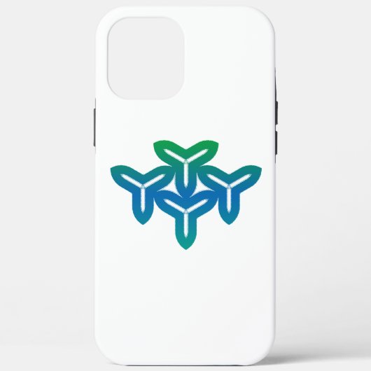 Gothic Tri-blade Case-Mate iPhone Case (Achterkant)