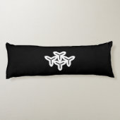 Gothic Tri-blade Lichaamskussen (Achterkant)