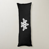 Gothic Tri-blade Lichaamskussen (Achterkant (Verticaal))