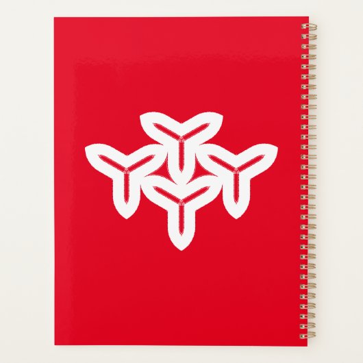 Gothic Tri-blade Planner (Achterkant)