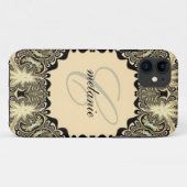  Gothic Tribal Lace Monogram iPhone 5 Case-Mate iPhone Case (Achterkant (horizontaal))