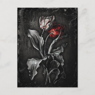 Gothic Tulips Briefkaart