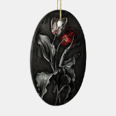 Gothic Tulips Keramisch Ornament (Rechts)