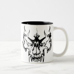 Gothic Tweekleurige Koffiemok