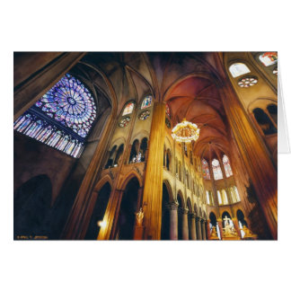 "Gothic Twist" Notre Dame Cathedral-Waterverf