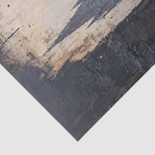 Gothic Uil op Gnarled Branch Decoupage Tissuepapier (Detail)