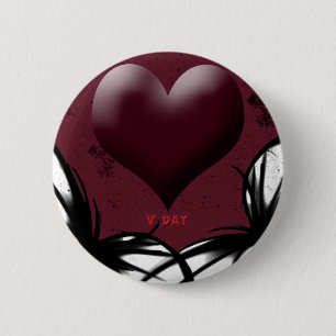 Gothic V-dagproducten Ronde Button 5,7 Cm