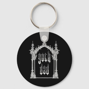 Gothic Vader Vaders Dag Halloween Gothic Streetwea Sleutelhanger