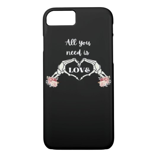 Gothic Valentijnse Classic - Skelet Handen Hart Case-Mate iPhone Case (Achterkant)