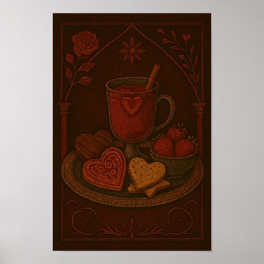 Gothic Valentine Day Poster (Devant)